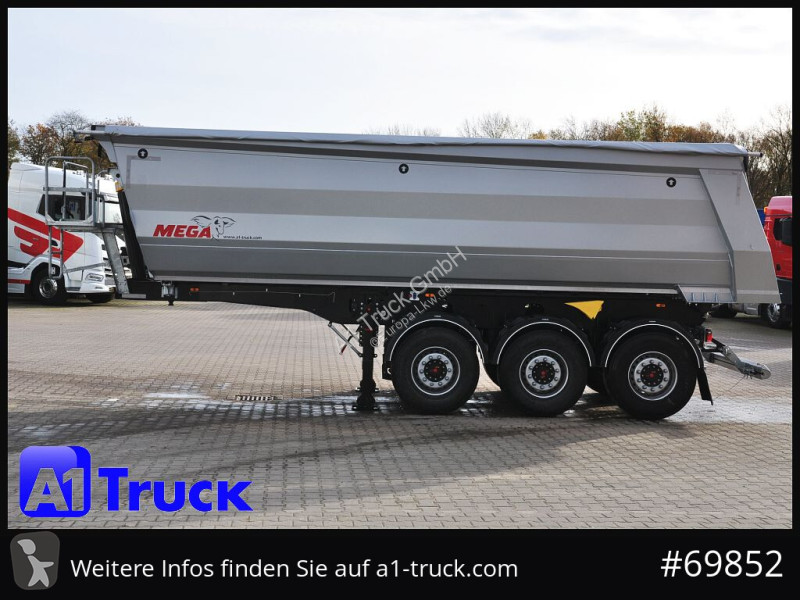 نصف مقطورة Benalu Mega  28m³ Lift Stahl  SAF...