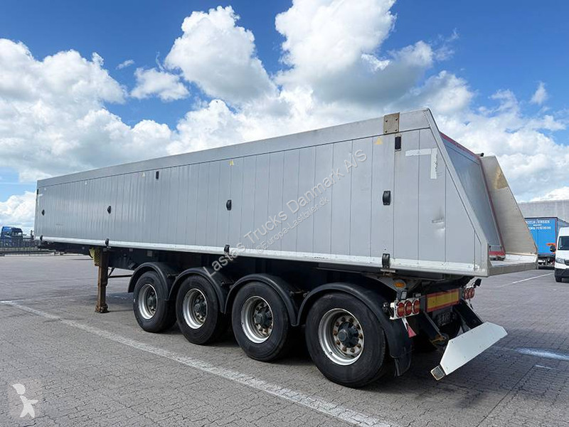 Sættevogn CMT Tipper / Alukastenmulde Kipper 39 m3