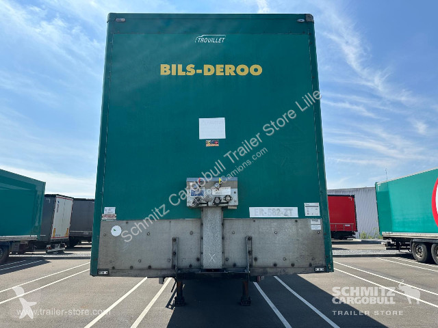 نصف مقطورة Trouillet Semitrailer Dryfreight Mega