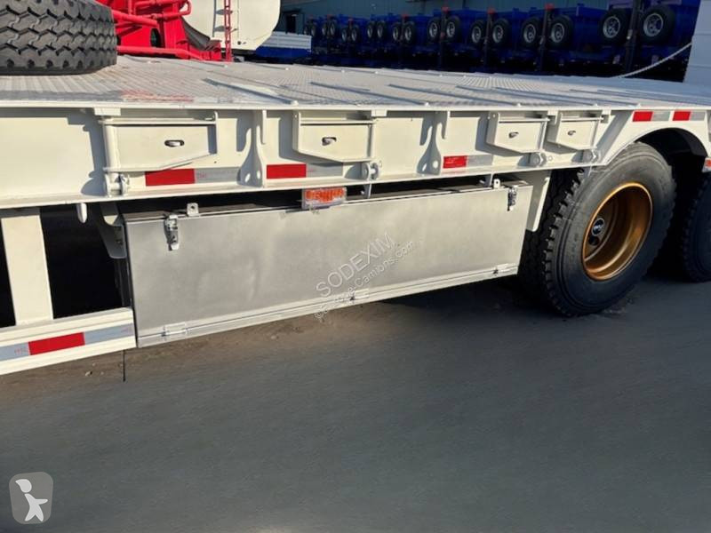 نصف مقطورة Sodexim PORTE-ENGINS 80T-EXPORT