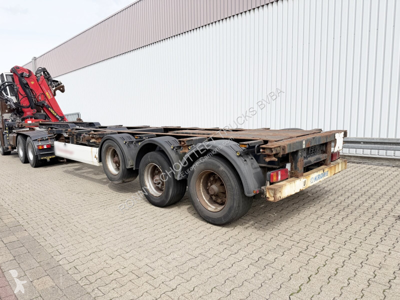 نصف مقطورة Krone SD Container-Chassi SD...