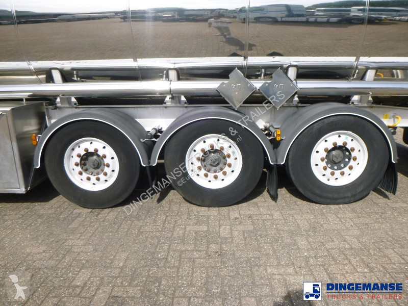Návěs Magyar Chemical tank inox L4BH 30 m3 / 1...