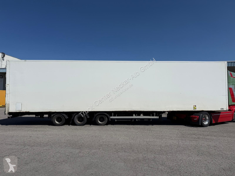 Semi remorque Van Eck   3 Achs Koffer MEGA Lift...