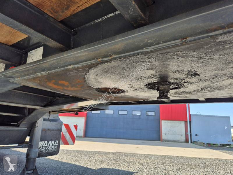 نصف مقطورة Castera Porte engin 3 essieux 54t5