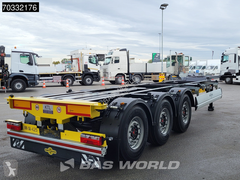 نصف مقطورة Orthaus TR 3 axles Mutli'45 Lift...