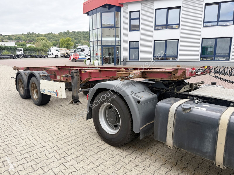 نصف مقطورة Krone SCZ 18 Container-Chassi SCZ 18...