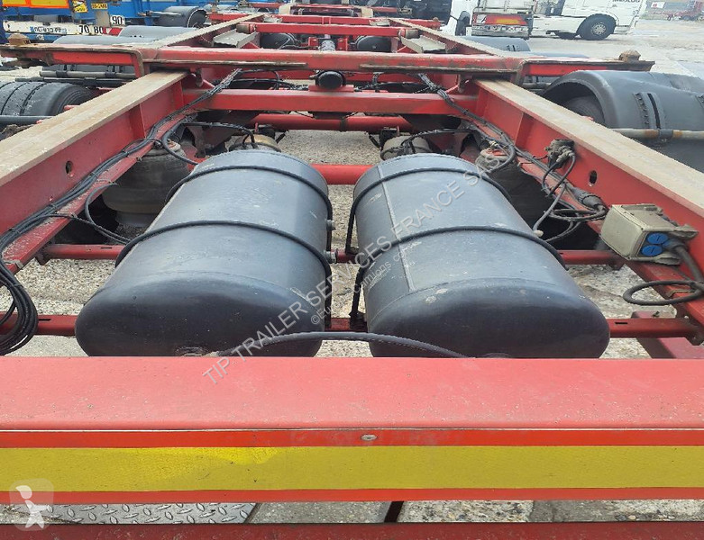 نصف مقطورة Asca Trailer Chassis Gooseneck 45'...