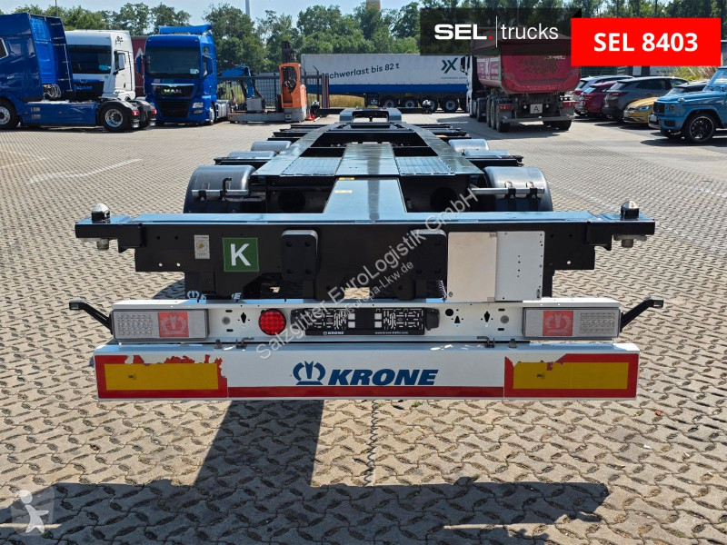نصف مقطورة Krone / Teleskop | 11.908mm-13.403mm