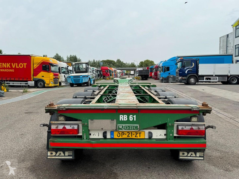 Oplegger D-TEC FLEXITRAILER - TRIPLE EXTENDABLE
