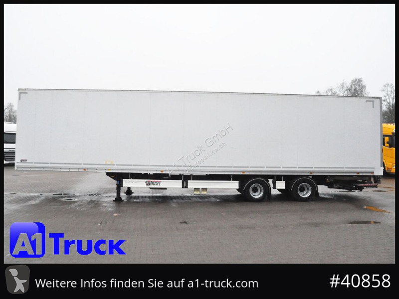 Semirimorchio Talson F 1520, Möbelkoffer,...