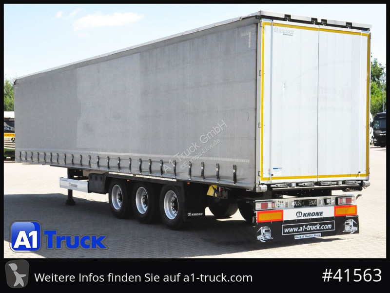 نصف مقطورة Krone SD, Getränke, Safe Curtain,...