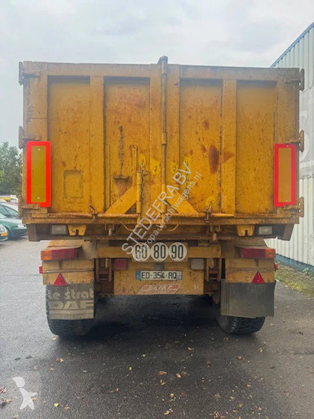 نصف مقطورة Castera 2 Axle Steel tipper , Drum...