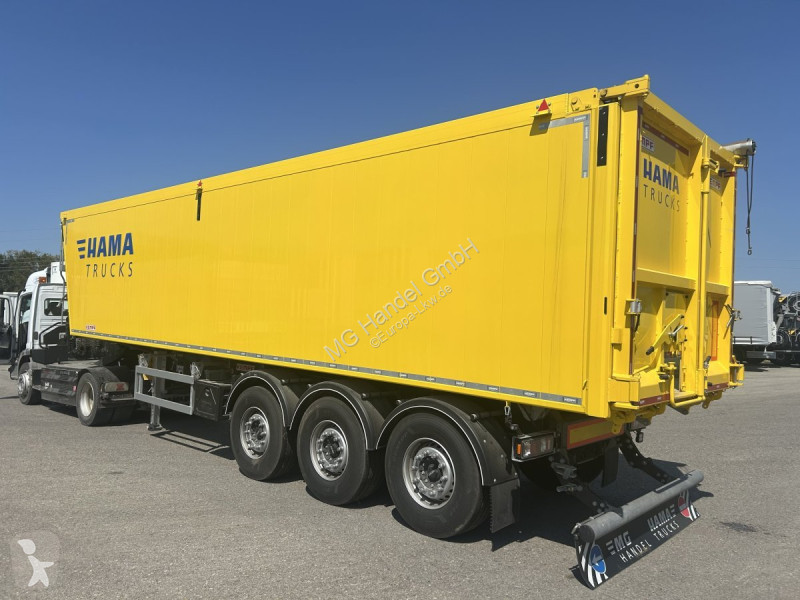 نصف مقطورة Kempf SKM 39 Alu-Kastenmulde 55m³...