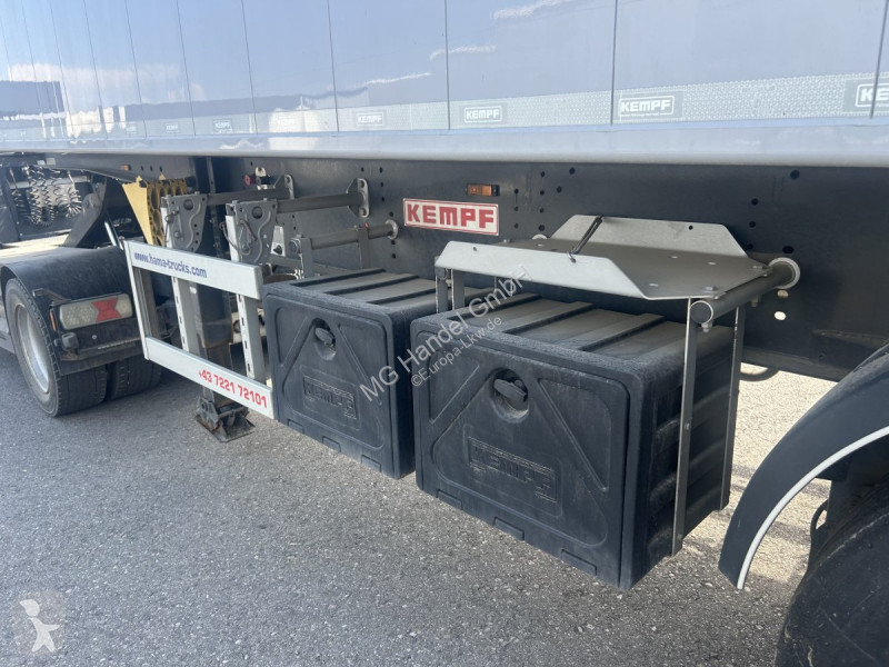 نصف مقطورة Kempf SKM 39 Alu-Kastenmulde 55m³...