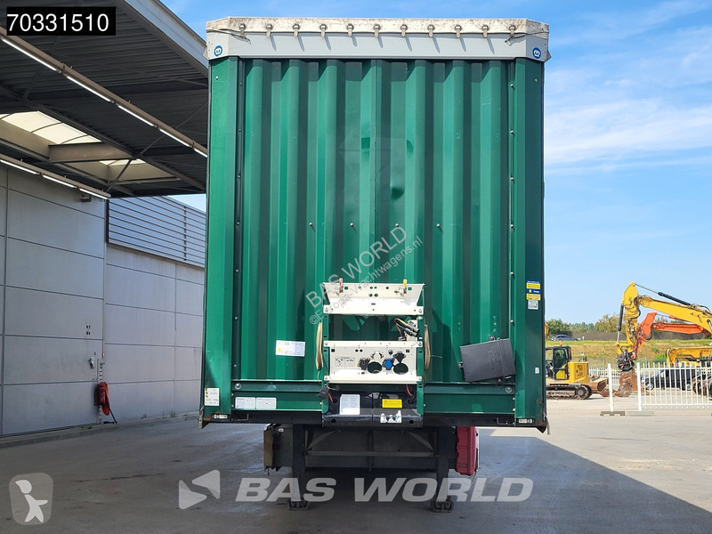 نصف مقطورة Krone Tailgate Lift Axle Palletbox