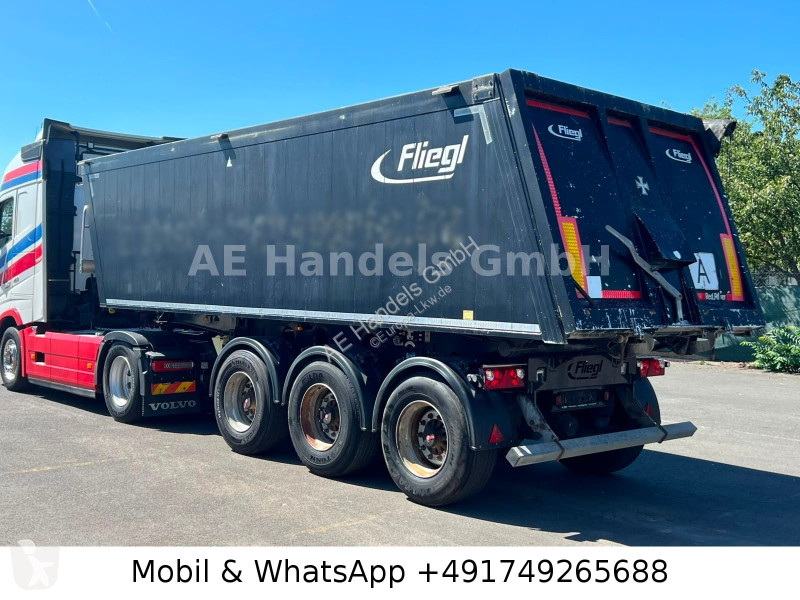 نصف مقطورة Fliegl DHKA 390 Alu-Kasten...