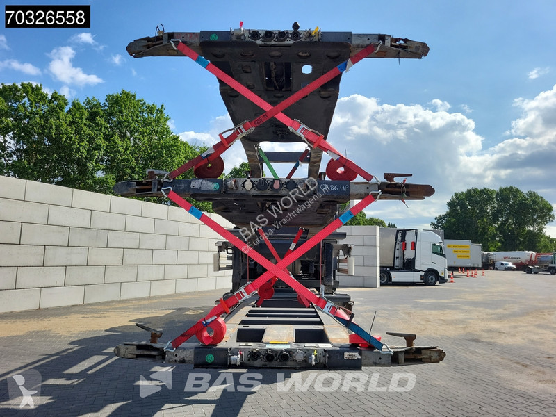 نصف مقطورة Kässbohrer CS APK 10/26 Lift Axle Stack
