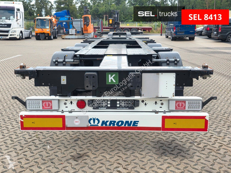 نصف مقطورة Krone | Liftachse | Teleskop |...