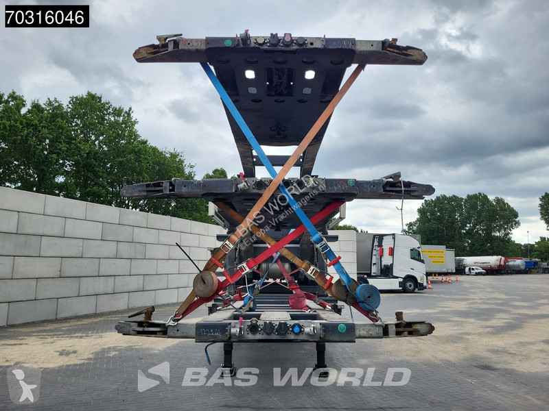 نصف مقطورة Kässbohrer CS 3 axles Lift Axle 40ft