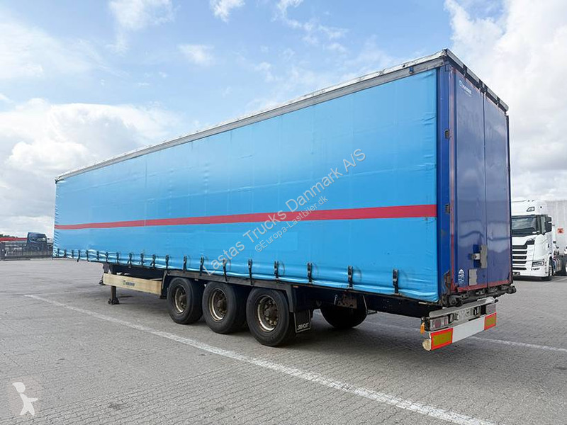 نصف مقطورة Krone Curtainsider / Planenauflieger