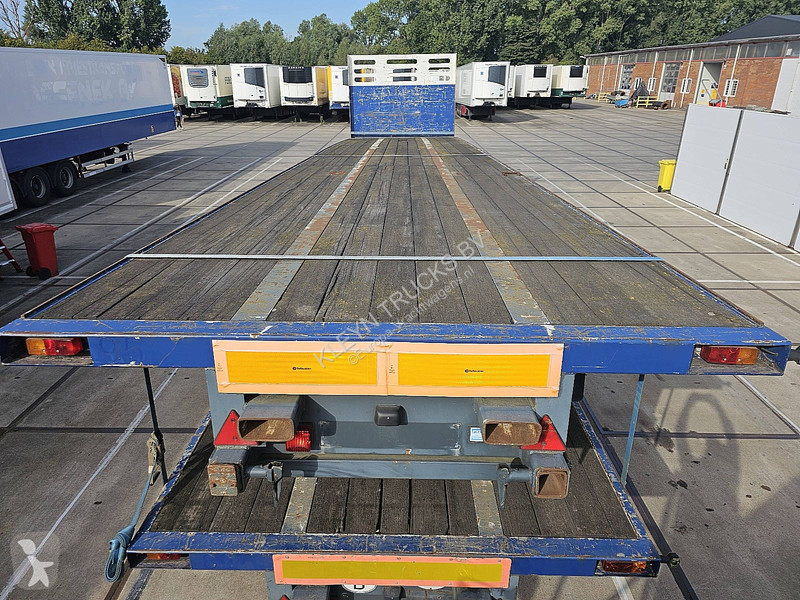 نصف مقطورة Varmo 1 AXLE PLATFORM FORKLIFT...