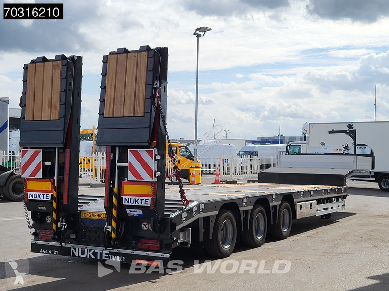 نصف مقطورة  NKTL3 NEW Lift + Steering Axle Ramps