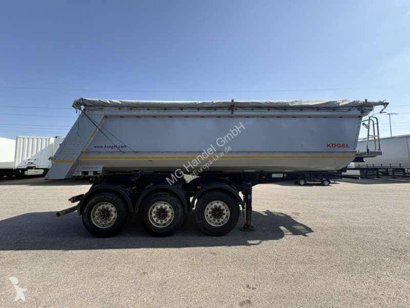 نصف مقطورة Kögel Kippmulde 25m³, Liftachse,...