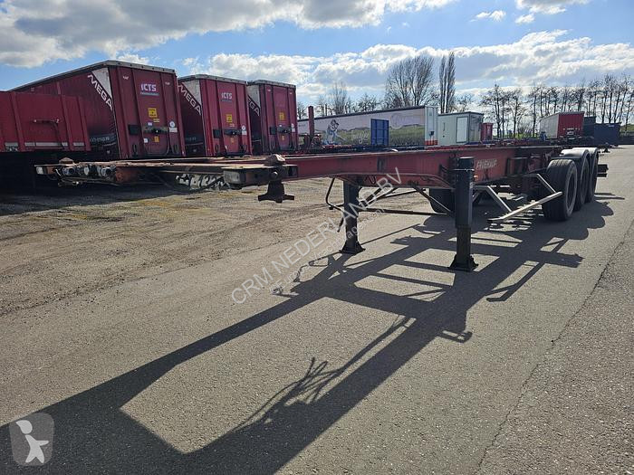نصف مقطورة Fruehauf VFK TF 38C1 40 2 X20 SMB DRUM