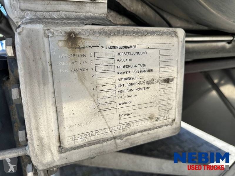 نصف مقطورة LAG O-3-34 22.500 Ltr. - ADR/VLG FL...