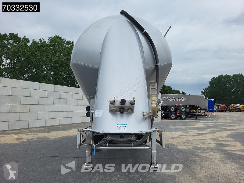 نصف مقطورة Spitzer SFS 2x Liftachse 39m3 Cement