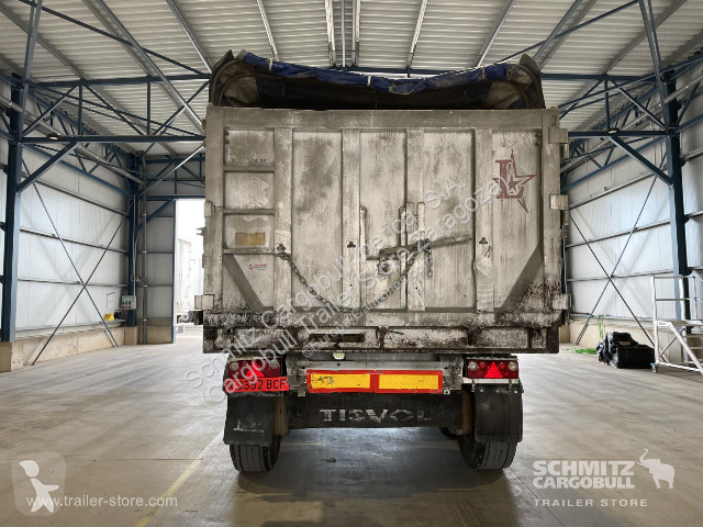 نصف مقطورة  Tipper Alu-square sided body 26m³
