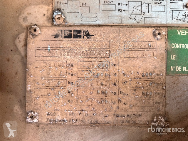Semi remorque Asca  S322DD