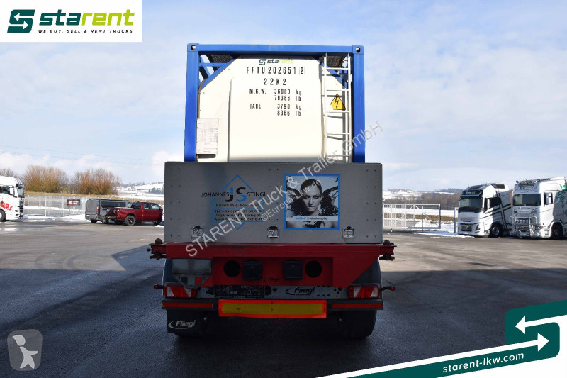 Oplegger Fliegl Containerchassis light +...