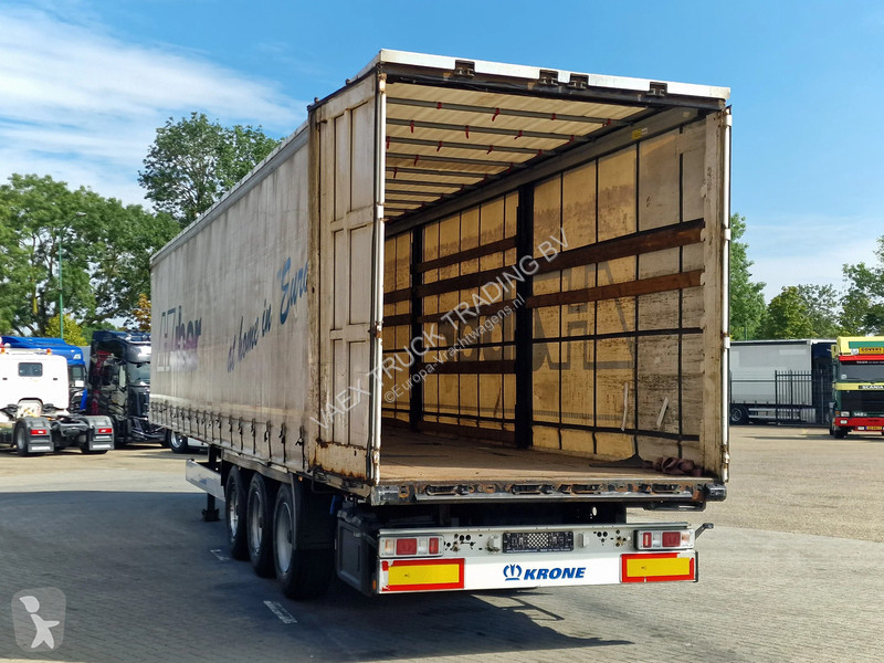 Oplegger Krone 3 axle tautliner - Coil - BPW