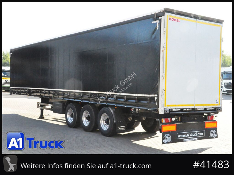 Oplegger Kögel S 24 Tautliner, Alufelgen, neue...