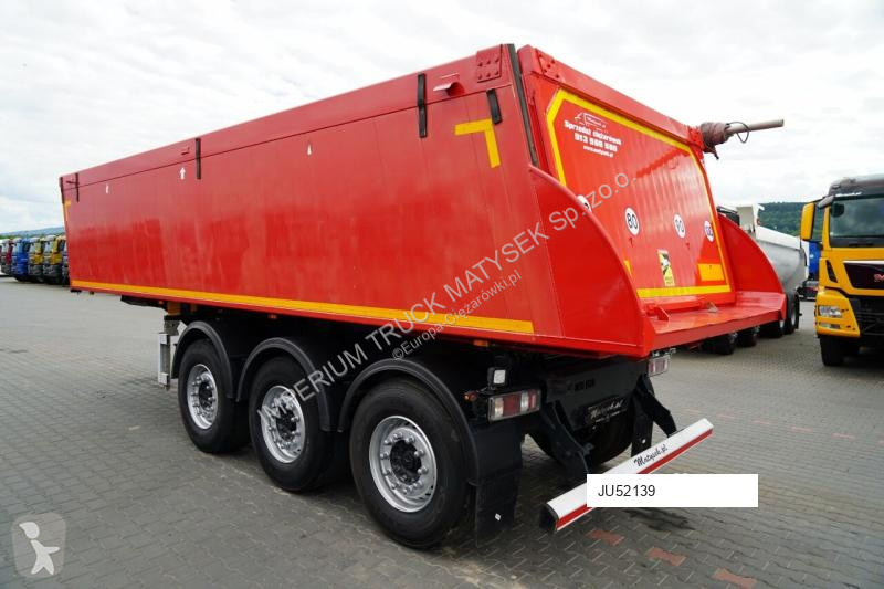 Oplegger Nova WYWROTKA  25 m3 / ALUMINIOWA / OŚ...
