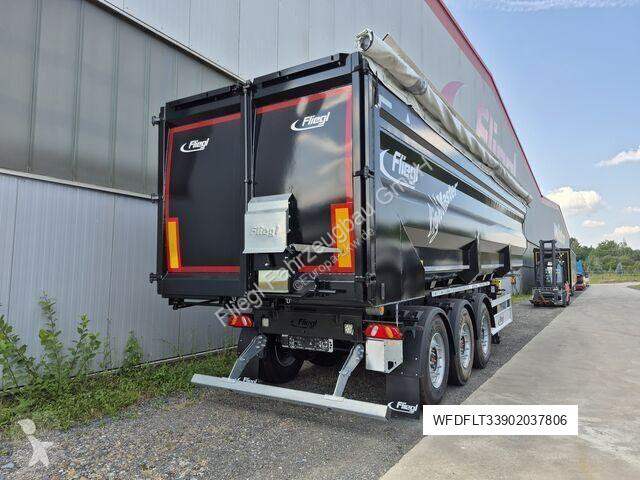 Oplegger Fliegl 3-Achs Stahlkipper light Master