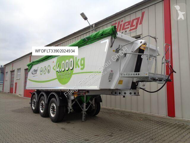 Semirremolque Fliegl 3-Achs Sattelkipper Alu...