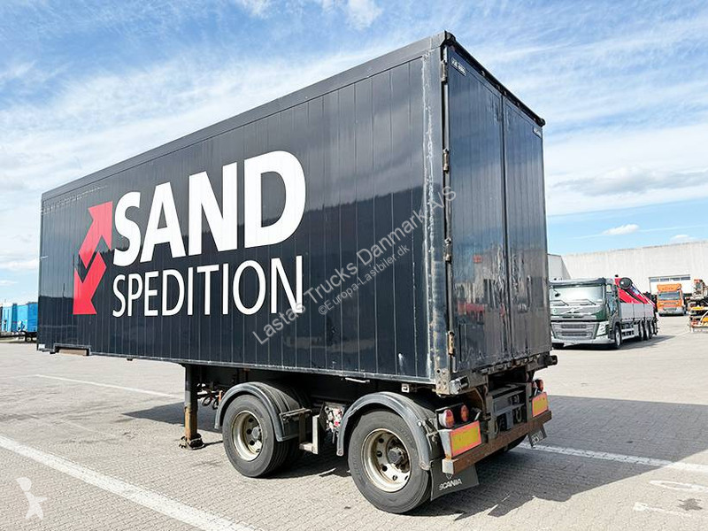 Oplegger Kel-Berg 2 axle Link Box trailer /...