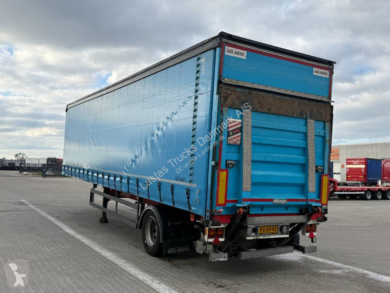 Kel-Berg 1 axle Curtainsider / Planenauflieger...