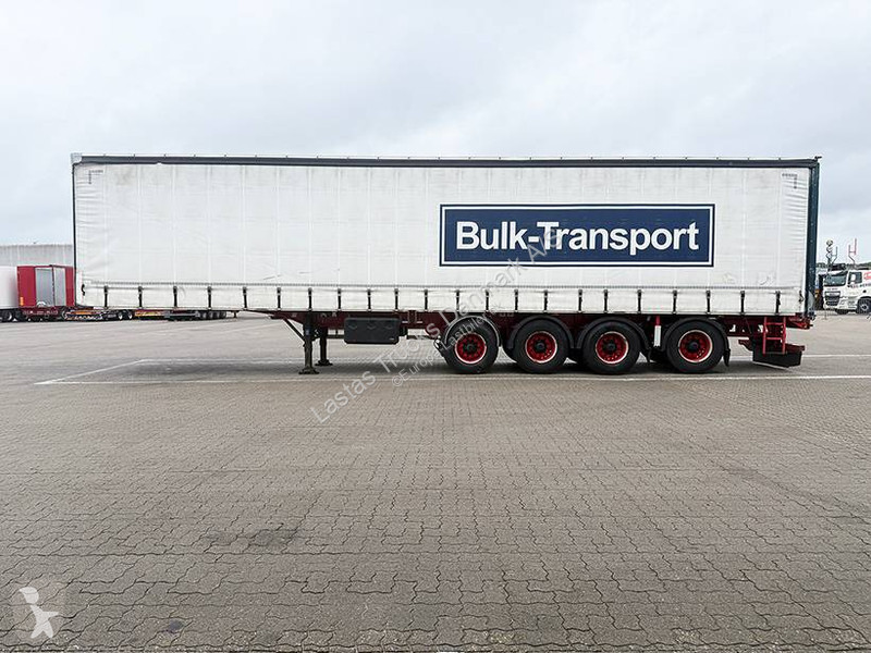 Návěs  4 axle Curtainsider / Planenauflieger