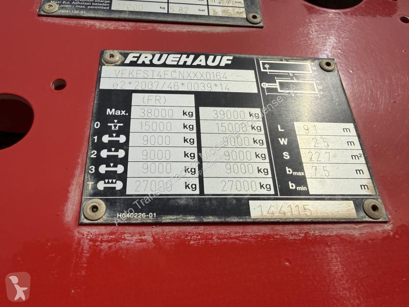 Návěs Fruehauf  Optisteel