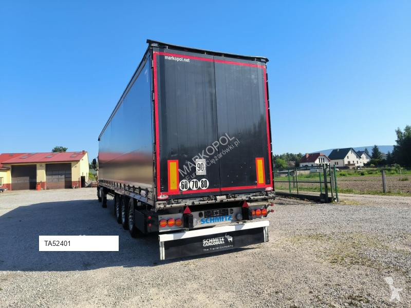 Félpótkocsi Schmitz Cargobull Firanka/Nowe...