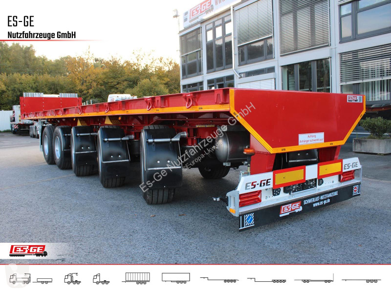 Semirremolque ES-GE 5-Achs-Ballastauflieger