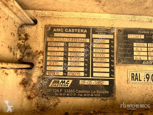 Semiremorca Castera  3SS34T