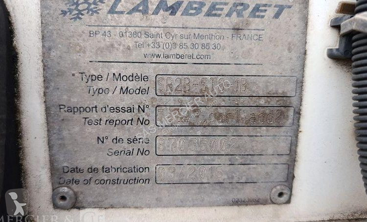 Semi remorque Lamberet