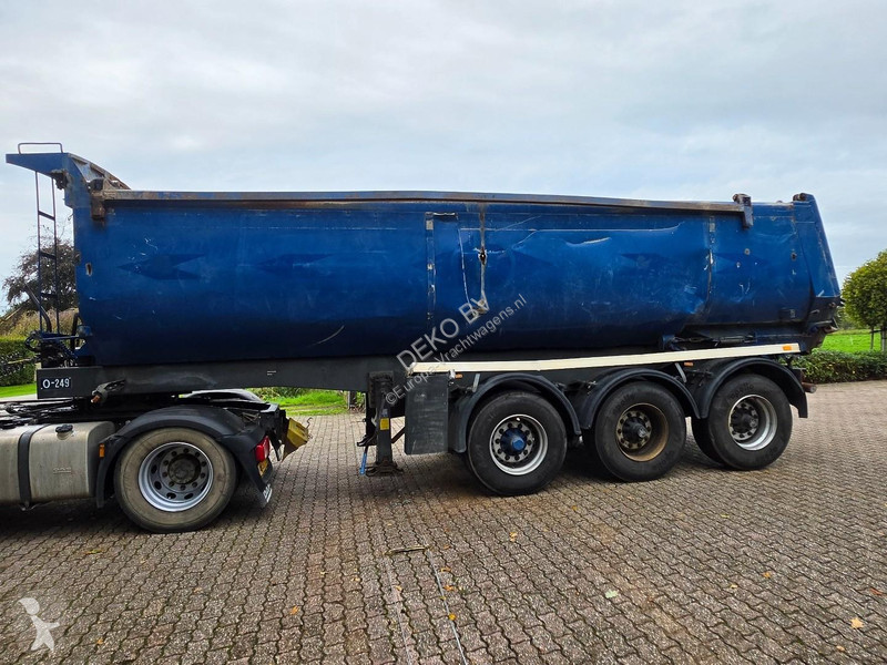 Semitrailer ATM OKA 15/27 3-axle half-pipe tipper