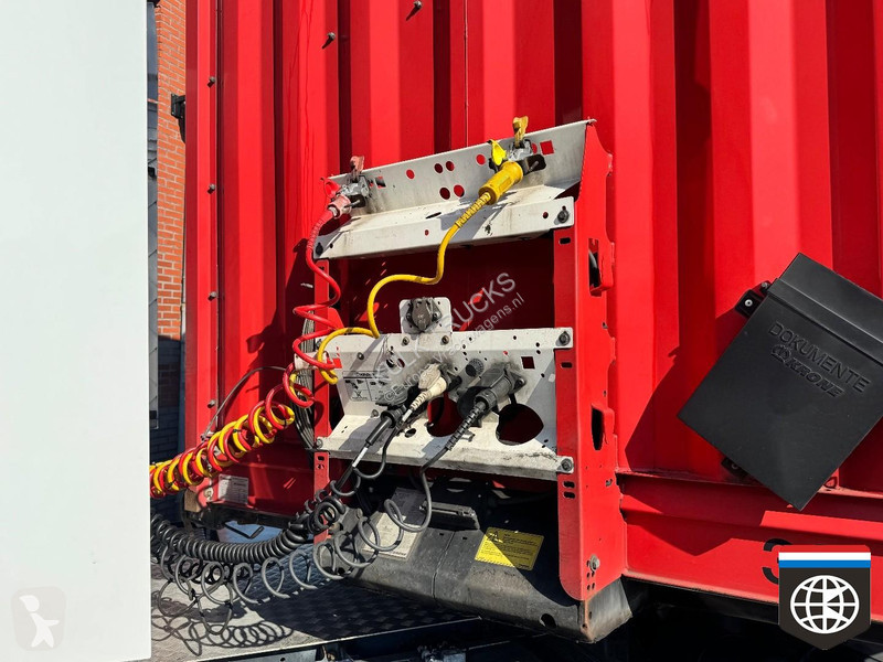 نصف مقطورة Krone Lift and steering axle - Tail...