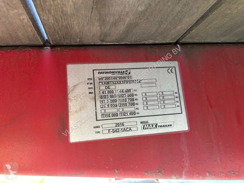 Semitrailer Faymonville MAX 510 | EURO TELE...