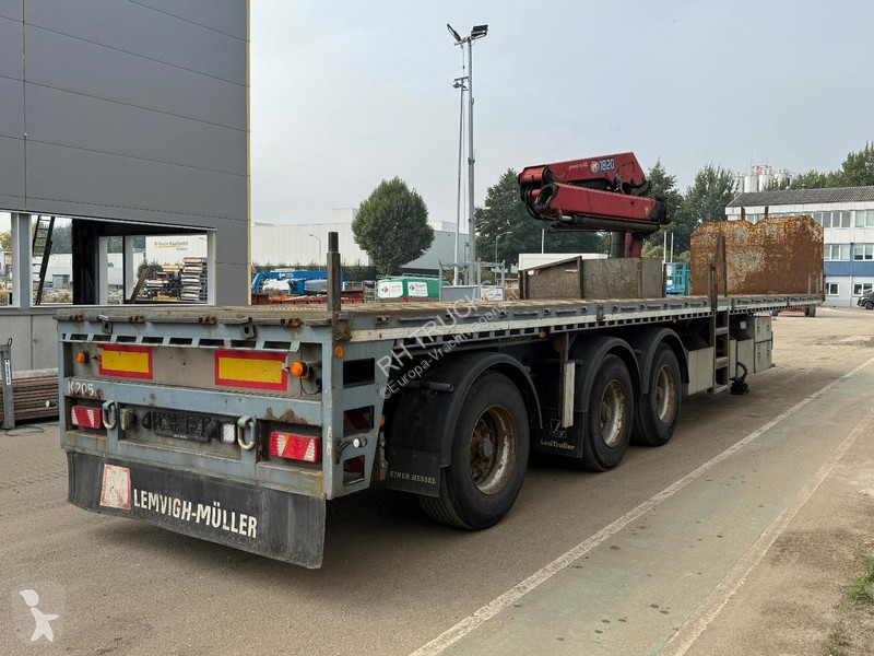 Lecitrailer p3 - 3 AXLE BPW LAST AXLE STEERING...